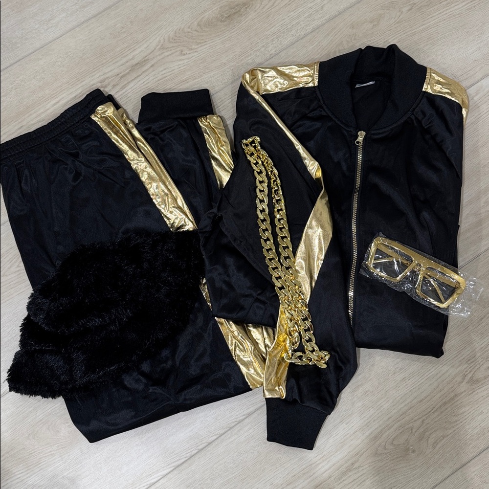 Spirit Adult Large Hip Hop Halloween Costume - Picture 5 of 8